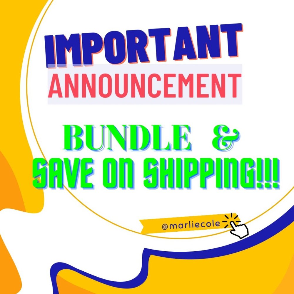 Bundle and Save on Shipping!